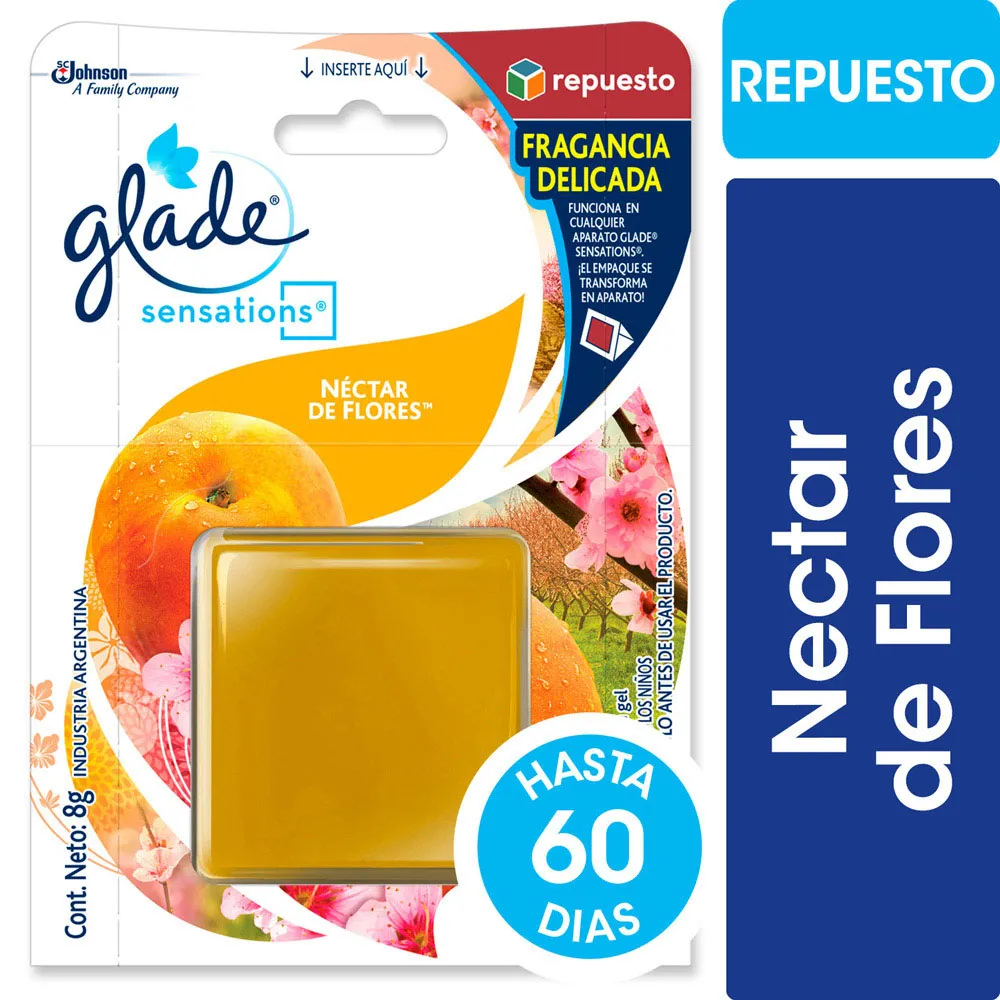 Pastilla ambientador glade