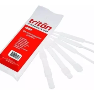 GANCHO LEGAJADOR PLASTICO X 20U