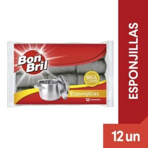 ESPONJA DE BRILLO BON BRIL X 12