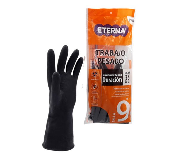 GUANTES ETERNA LATEX CAL 35 TALLA 9