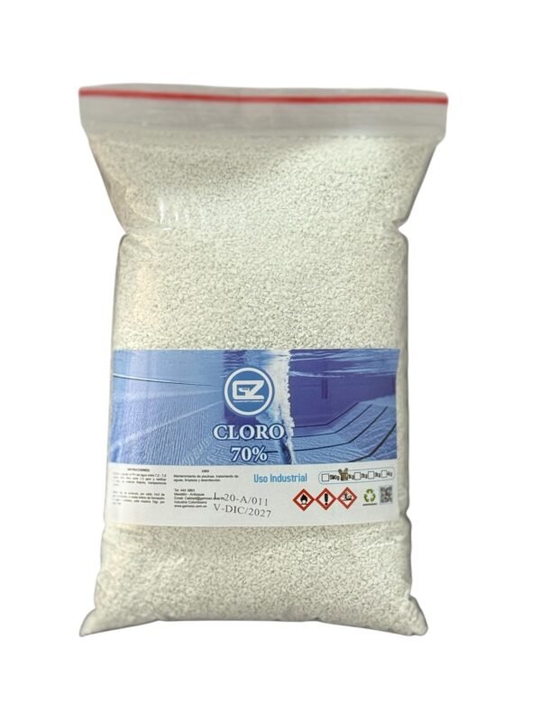 CLORO GRANULADO AL 70% X 1KG